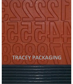 Ribtype Rubber Type Number Set FU79