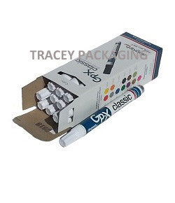 Diagraph GP-X Classic Paint Markers - White 0968-500 0968500
