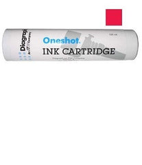 Diagraph Oneshot Ink Cartridge Carton - Red 2700-870 2700870