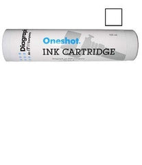 Diagraph Oneshot Ink Cartridge Carton - White 2700-872 2700872
