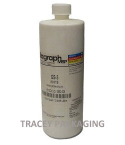 Diagraph GS-3 White Stencil Ink - Quart 0552-008 0552008